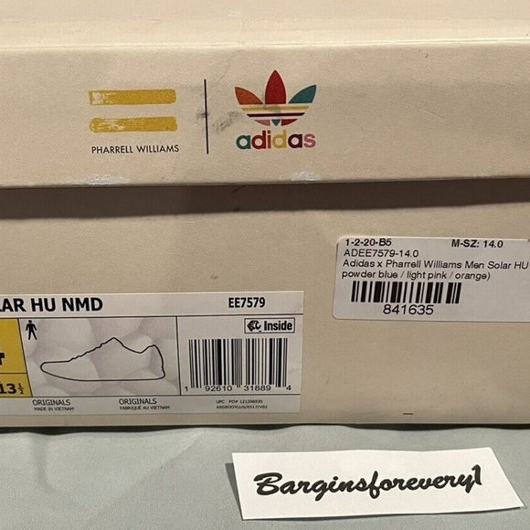 Adidas PW Solar HU NMD - Size 14 - Pharrell - EE7579